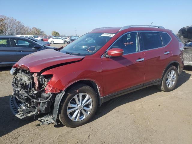 Salvage cars for sale from Copart Bakersfield, CA: 2015 Nissan Rogue S