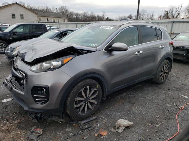 Salvage cars for sale from Copart York Haven, PA: 2017 KIA Sportage E