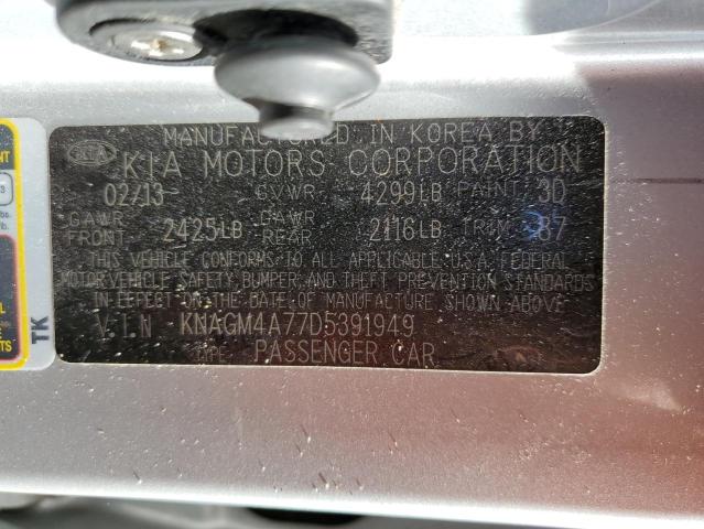 KNAGM4A77D5391949 2013 Kia Optima Lx