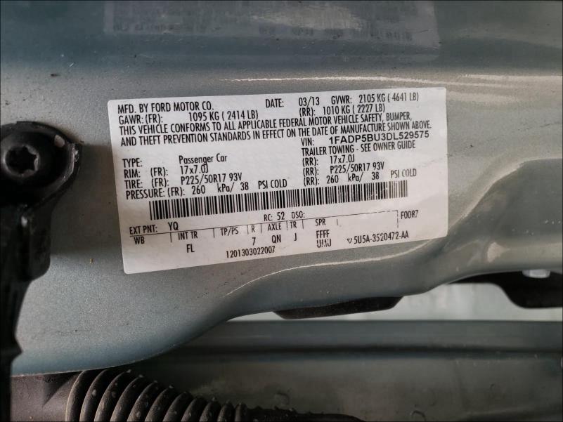 2013 FORD C-MAX SEL 1FADP5BU3DL529575