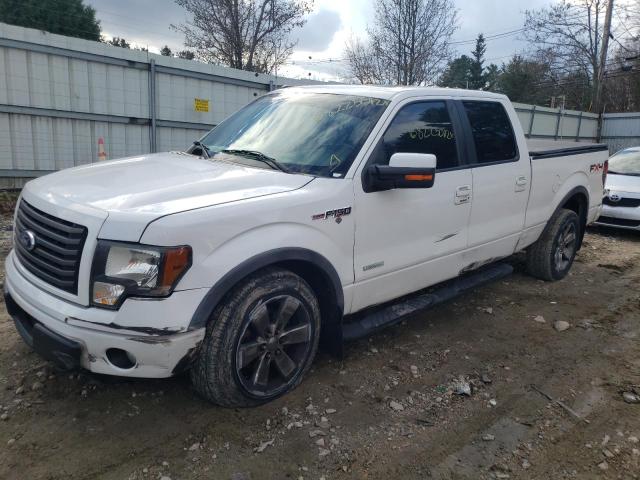 Salvage cars for sale from Copart Mendon, MA: 2011 Ford F150 Super