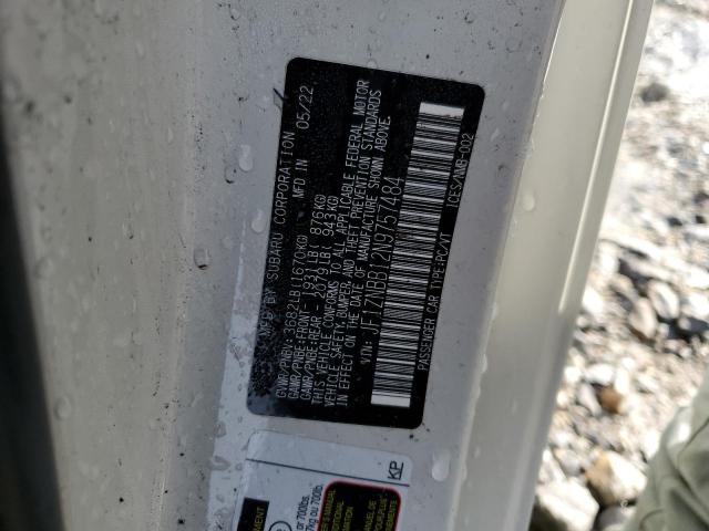 2022 TOYOTA GR 86 JF1ZNBB12N9757484