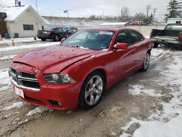 Salvage cars for sale from Copart Northfield, OH: 2012 Dodge Charger R
