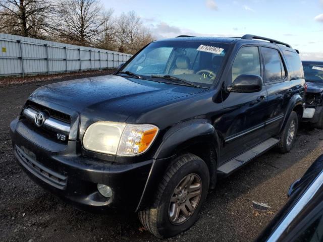 Salvage cars for sale from Copart Columbia Station, OH: 2006 Toyota Sequoia LI