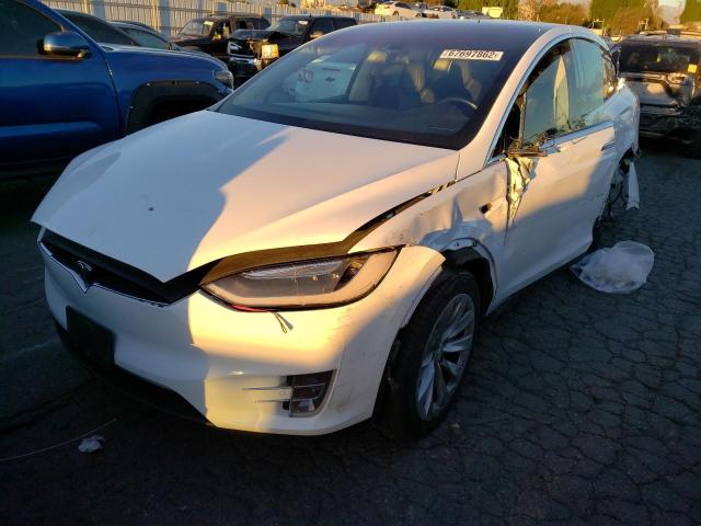 Salvage cars for sale from Copart Colton, CA: 2016 Tesla Model X