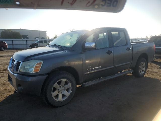 Salvage cars for sale from Copart Bakersfield, CA: 2005 Nissan Titan XE