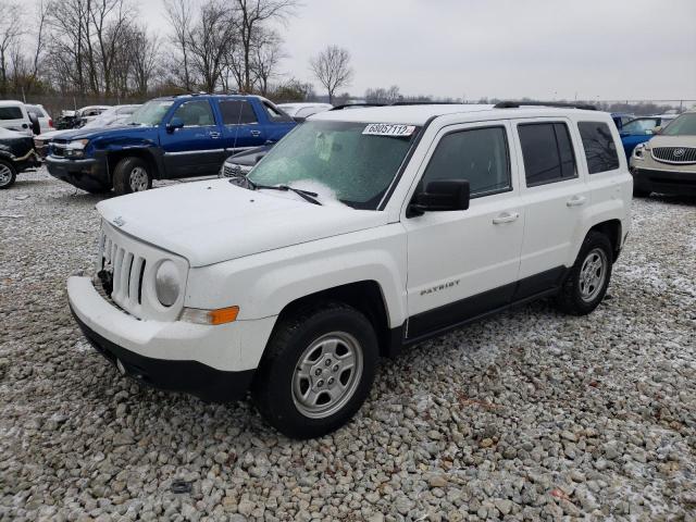 Salvage cars for sale from Copart Cicero, IN: 2015 Jeep Patriot SP