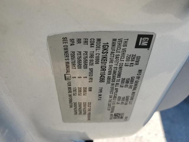 1GKS1KE01DR104366 GMC Yukon Xl C1500 Slt
