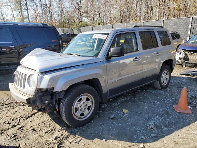 Salvage cars for sale from Copart Waldorf, MD: 2016 Jeep Patriot Sport