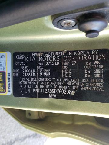 KNDJT2A59D7602085 KIA Soul