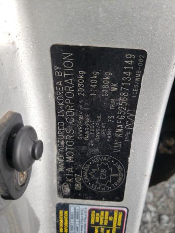 KNAFG525687134149 KIA RONDO BASE