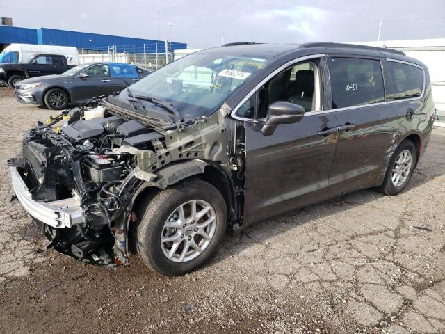 Salvage cars for sale at Woodhaven, MI auction: 2022 Chrysler Pacifica T
