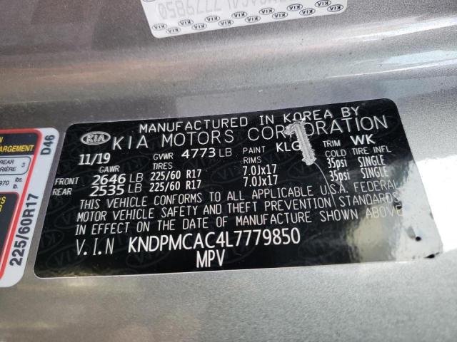 2020 KIA SPORTAGE - KNDPMCAC4L7779850