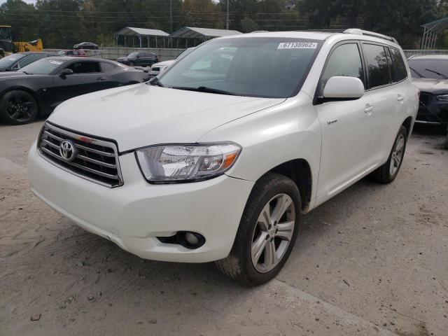 Salvage cars for sale from Copart Savannah, GA: 2009 Toyota Highlander