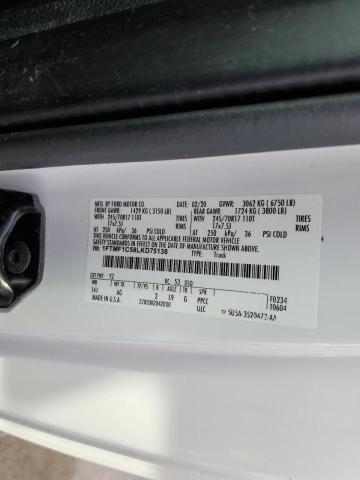 2020 FORD F150 - 1FTMF1C58LKD75138