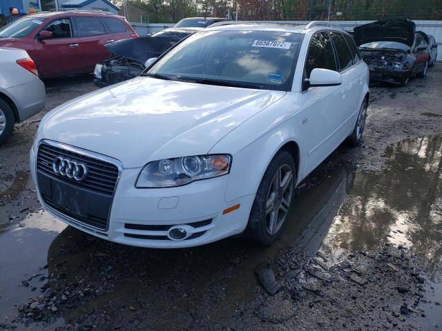Salvage cars for sale from Copart Lyman, ME: 2007 Audi A4 2.0T AV
