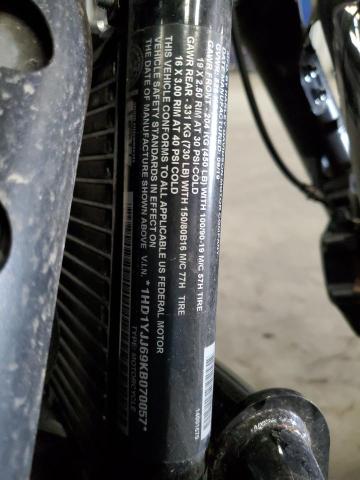 2019 HARLEY-DAVIDSON FXBB 1HD1YJJ69KB070057