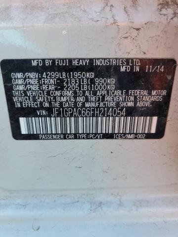 JF1GPAC66FH214054 Subaru Impreza Premium