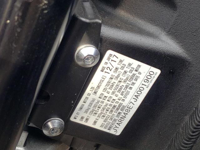 2018 YAMAHA MTN1000 JYARN48E7JA001900