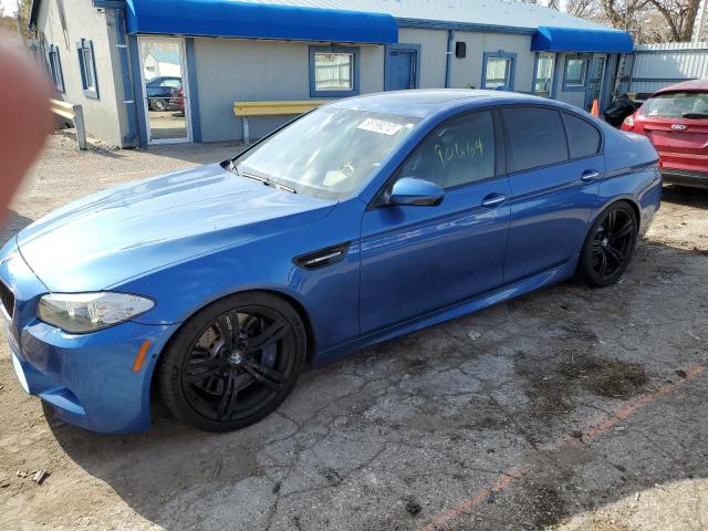 Salvage cars for sale from Copart Wichita, KS: 2013 BMW M5