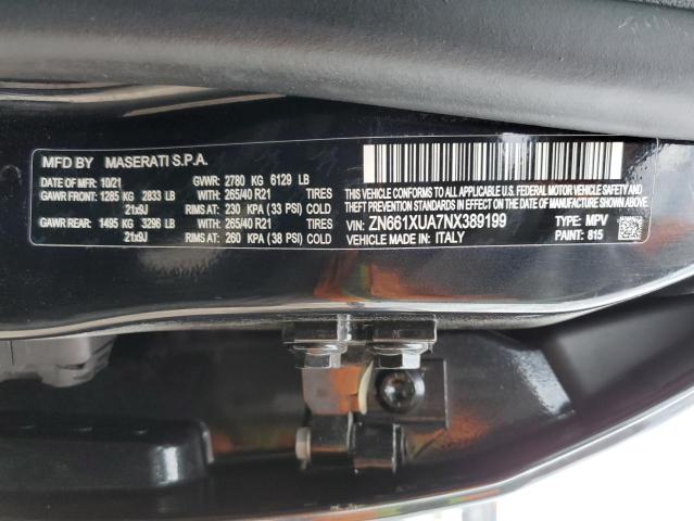 ZN661XUA7NX389199 Maserati Levante Base