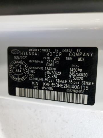 2022 HYUNDAI PALISADE L - KM8R5DHE2NU406115