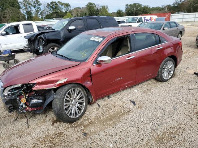 Salvage cars for sale from Copart Theodore, AL: 2012 Chrysler 200 Limited