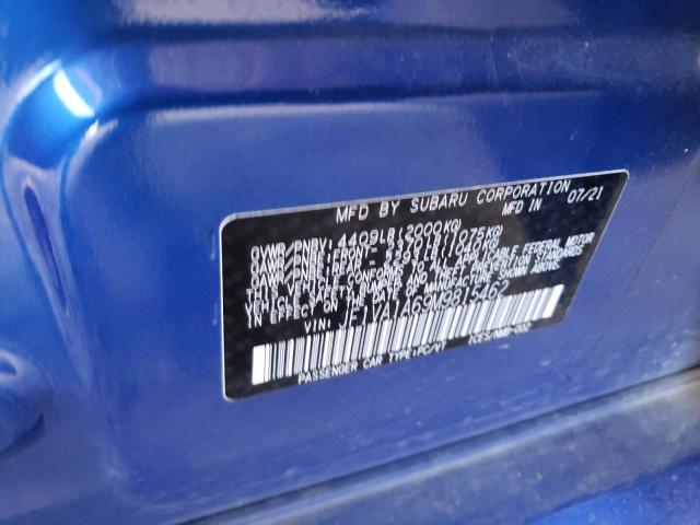 2021 SUBARU WRX - JF1VA1A69M9815462