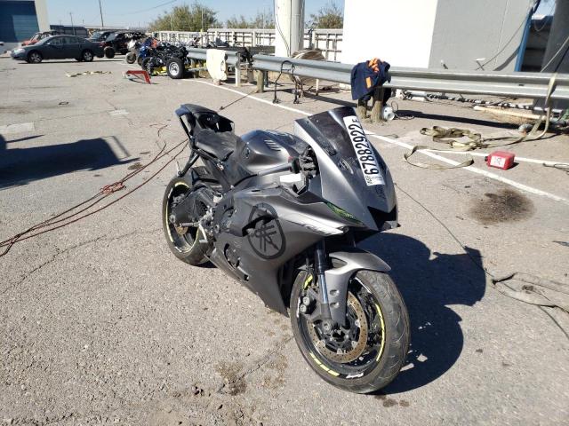 Salvage motorcycles for sale at Anthony, TX auction: 2018 Yamaha YZFR6 C