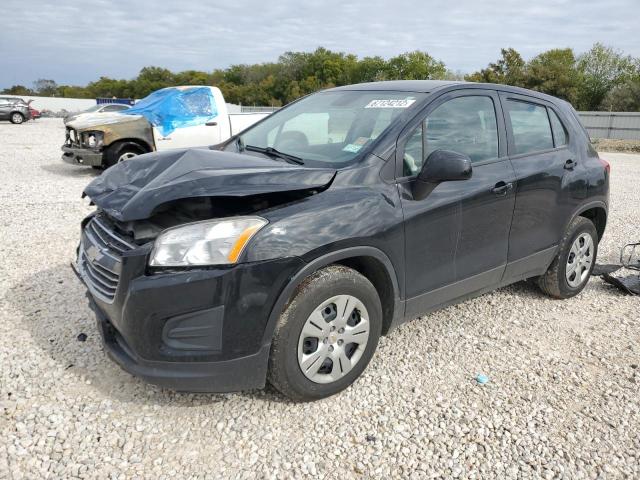 Salvage cars for sale from Copart New Braunfels, TX: 2015 Chevrolet Trax LS