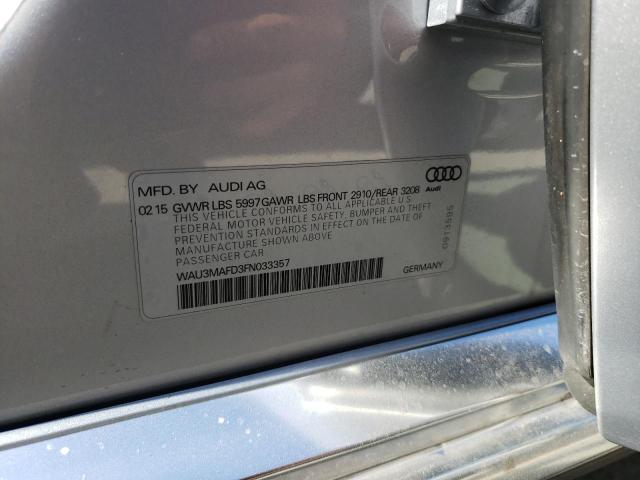 2015 AUDI A8 L TDI Q WAU3MAFD3FN033357