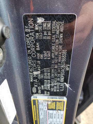 KNDPB3AC8G7868381 KIA Sportage Lx