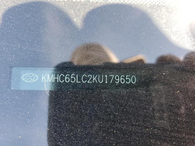 2019 HYUNDAI IONIQ BLUE - KMHC65LC2KU179650