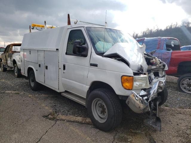 Salvage cars for sale from Copart West Mifflin, PA: 2007 Ford Econoline