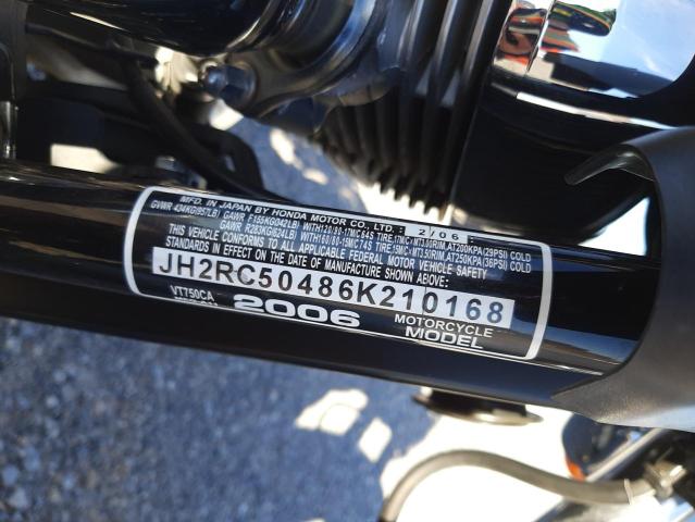 2006 HONDA VT750 CA JH2RC50486K210168