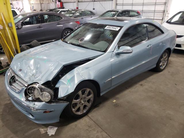 Salvage cars for sale from Copart Woodburn, OR: 2004 Mercedes-Benz CLK 320C