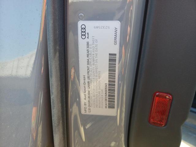 2021 AUDI RS6 WUA1CBF23MN905943