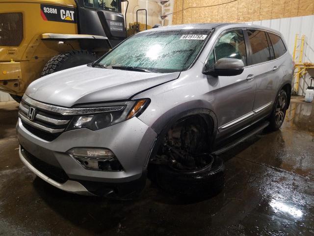 Salvage cars for sale from Copart Anchorage, AK: 2016 Honda Pilot EXL