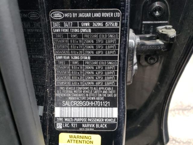 SALCR2BG0HH701121 Land Rover Discovery