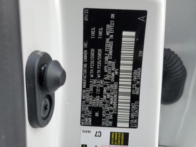 2022 LEXUS RX 450H 2T2HGMDA0NC079865