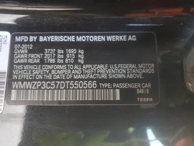 WMWZP3C57DT550566 Mini Cooper
