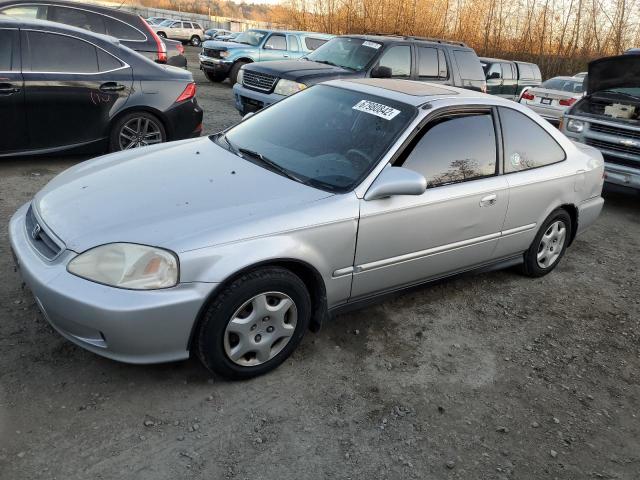 Salvage cars for sale from Copart Arlington, WA: 2000 Honda Civic EX