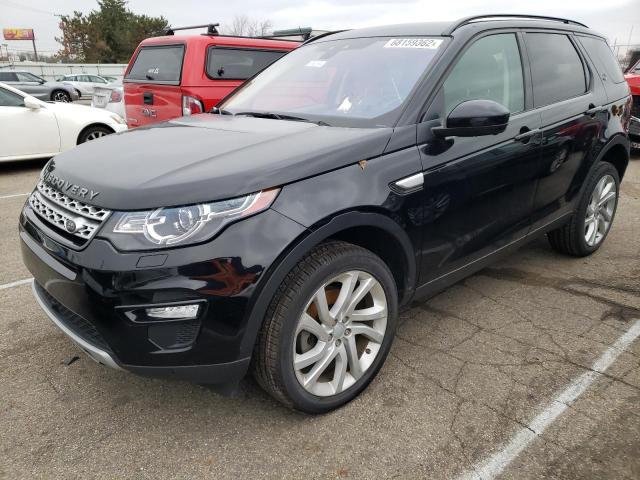 Salvage cars for sale from Copart Moraine, OH: 2017 Land Rover Discovery