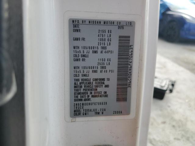 2015 NISSAN NV 3N6CM0KN6FK706639