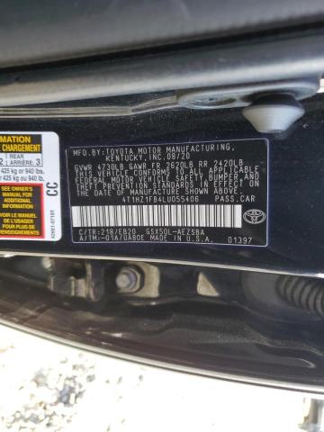 2020 TOYOTA AVALON TOU 4T1HZ1FB4LU055406