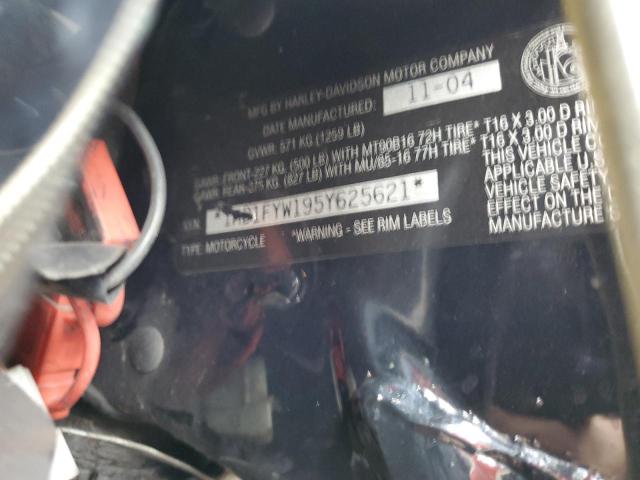 2005 HARLEY-DAVIDSON FLHRSI 1HD1FYW195Y625621