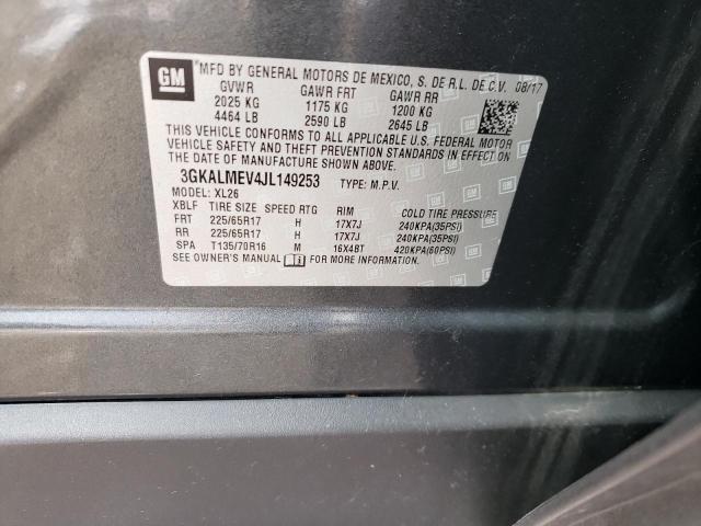 3GKALMEV4JL149253 GMC Terrain Sle