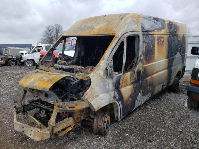 2021 Ram Promaster 2500 2500 High за продажба в Columbia Station, OH - Burn