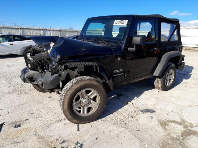 Salvage cars for sale from Copart Walton, KY: 2014 Jeep Wrangler S