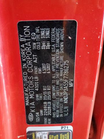 KNDJP3A55F7786275 KIA SOUL +